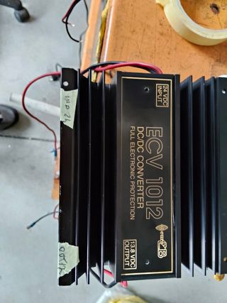 Convertitore x camion No DC/DC 24V-13.8V ECV1012