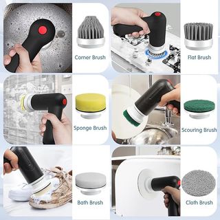 Limpiadora eléctrica recargable multiusos