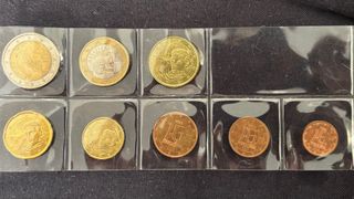 Monedas de Euros de Croacia - de 2€ a 0,01€ 
