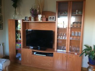 Mueble TV madera - salón