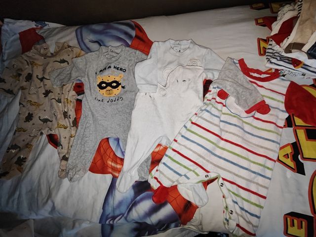 lote de ropa para bebé 0-3 meses