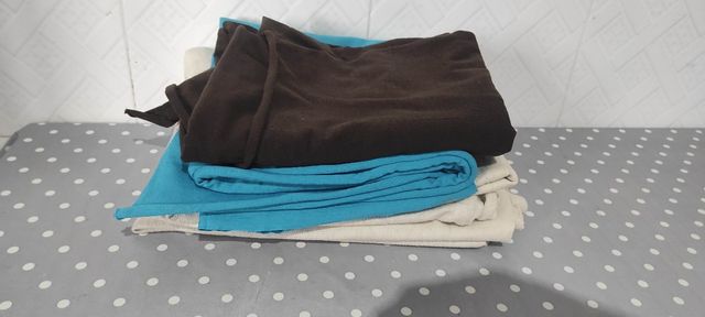 Lote 3 Retales de punto: 190x100, 180x40, 170x55cm