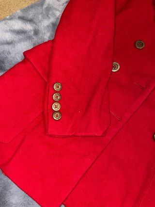 Gabardina roja A. Mariano - Talla S
