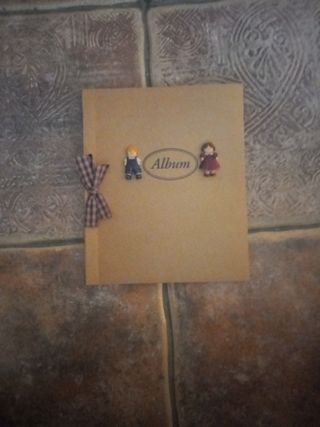 Álbum fotos artesanal