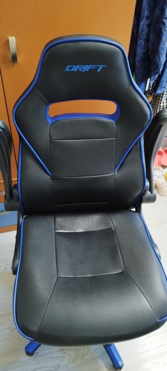 Silla gaming DRIFT negra-azul