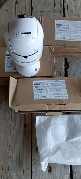  3 fotocamere WiFi panoramiche E27