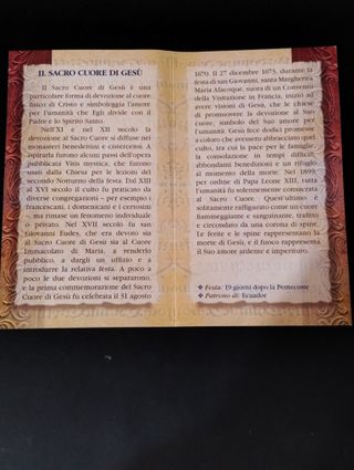 38 santini doppi pieghevoli s, Rita, sacro cuore, 