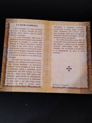 38 santini doppi pieghevoli s, Rita, sacro cuore, 