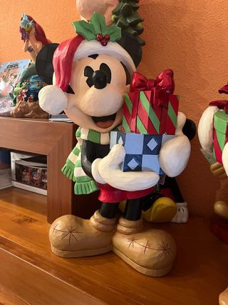 Figura Mickey Navidad Enesco Disney