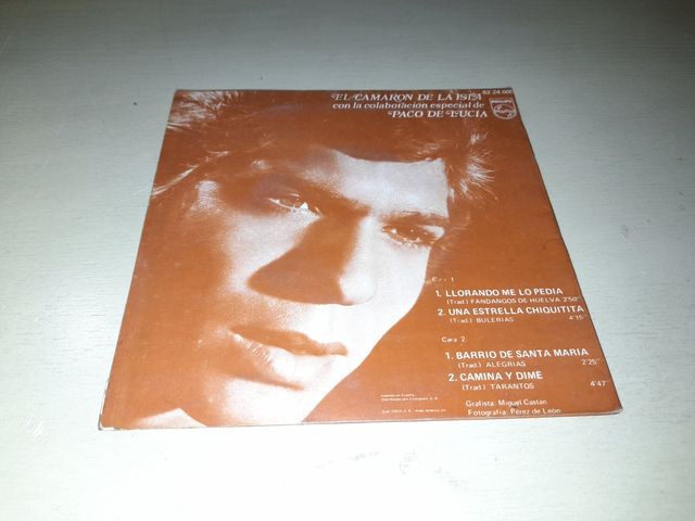 Camarón, Paco de Lucía - Vinilo Flamenco