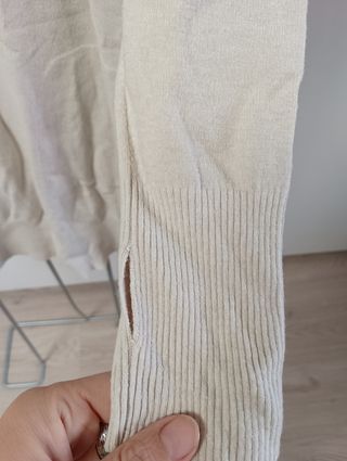 Jersey beige manga 3/4