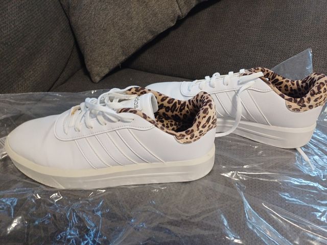 Zapatillas Adidas Court Platform CLN Blancas