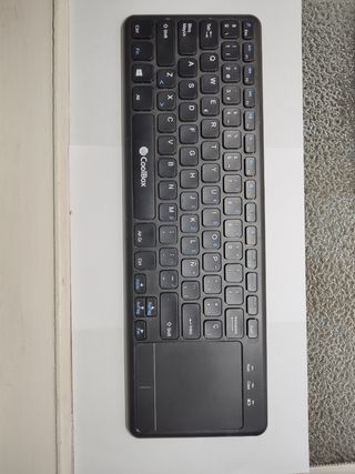 Teclado CoolBox inalámbrico - Negro