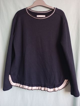 Jersey azul marino , de mujer