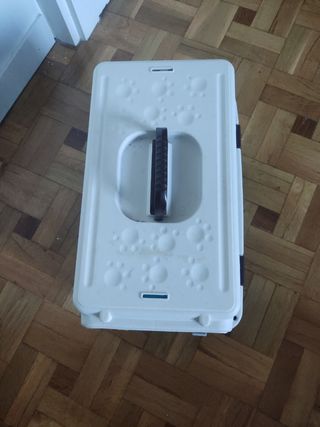 Transportín gato - Teal/Blanco