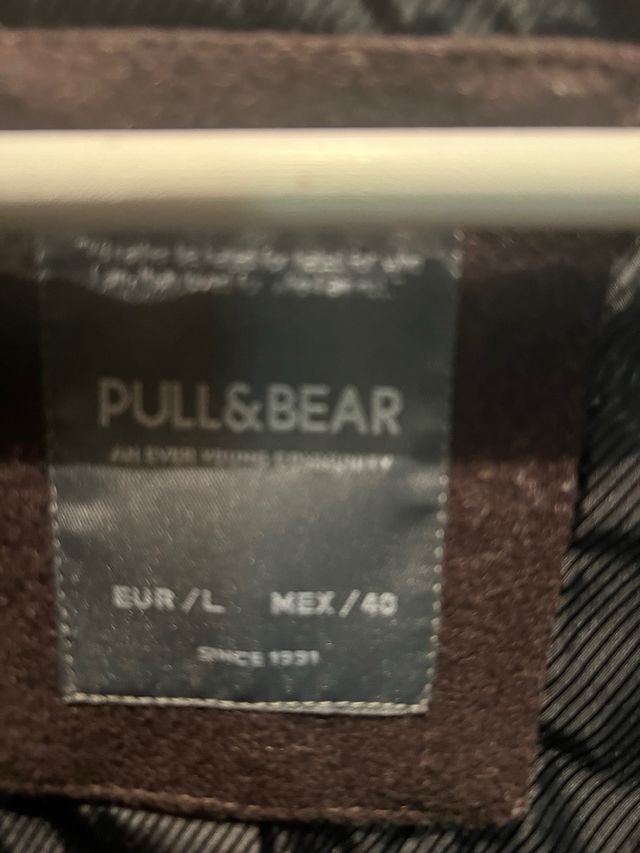 Abrigo Pull&Bear marrón - Talla M