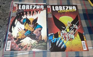 Lote Cómics Lobezno Venganza, Red Band, n°1 y 2.
