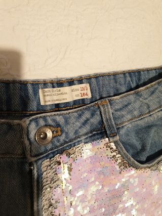 Shorts niña Zara 13-14 años