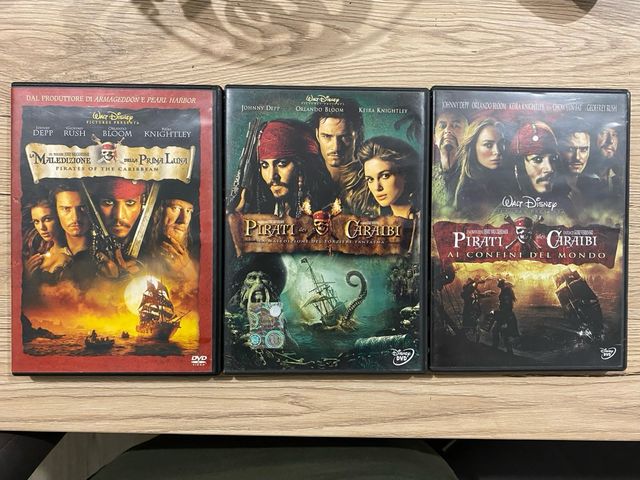 Pirati Caraibi (DVD) 1,2,3