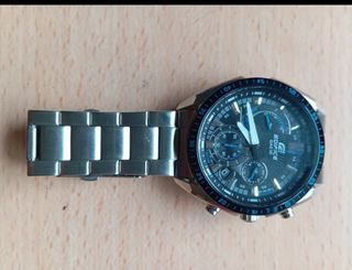 Reloj CASIO EDIFICE - Azul y Plata RELOJ CRONÓGRAF