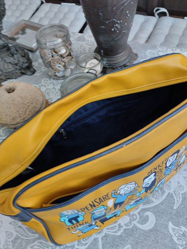 Bolso bandolera vintage amarillo