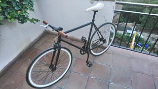 Bicicleta Fixie negra