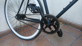 Bicicleta Fixie negra