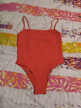 Bañador /Body rojo