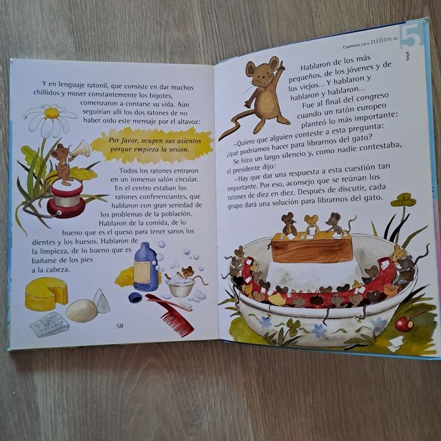 Cuentos para niñ@s de cinco años