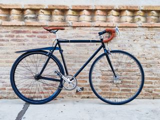 Bicicleta Fixie negra