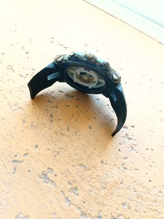 Reloj deportivo | Negro y amarillo