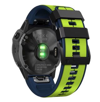 Correa para Garmin Fenix 26mm - Verde/Azul