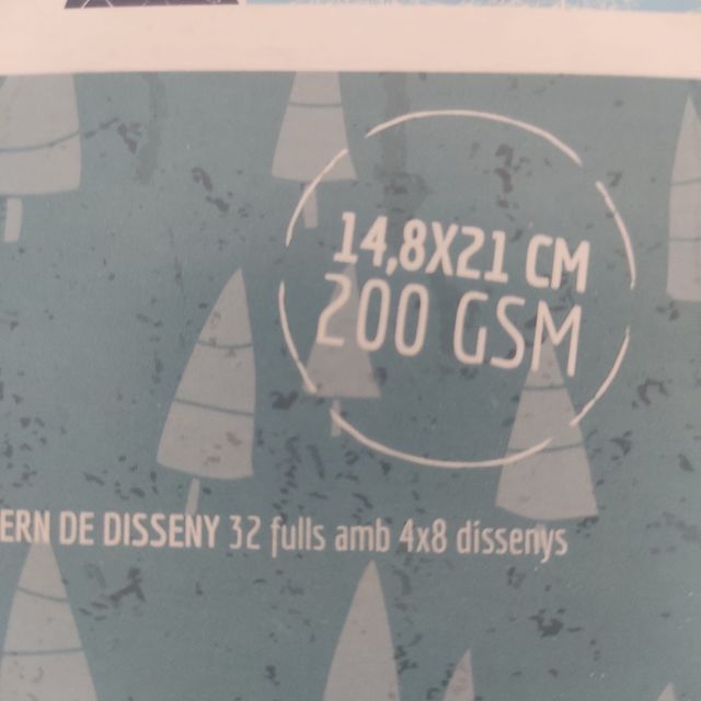 Block Scrap 14,8x21cm - 200gsm