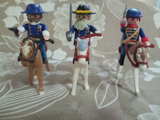 Playmobil Norteamericanos: 3 figuras
