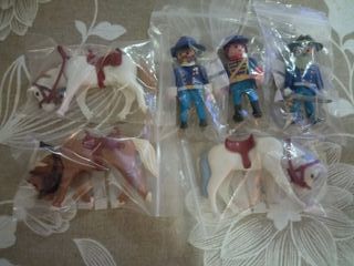 Playmobil Norteamericanos: 3 figuras