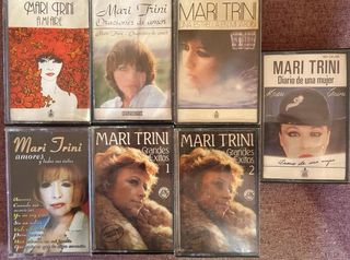 7 Cintas Casete Mari Trini - 50€ /12€una