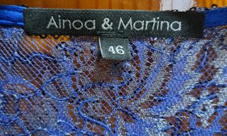 Traje Fiesta Ainoa & Martina azul