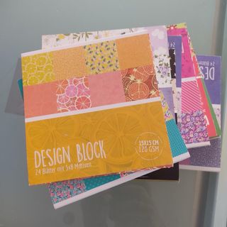 Block Scrap 24 hojas 15x15cm