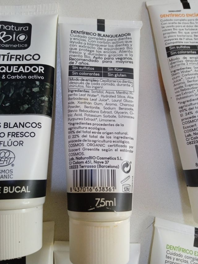 11 dentífricos ecologicos