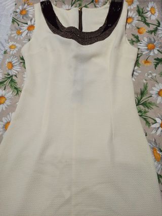 Vestido beige
