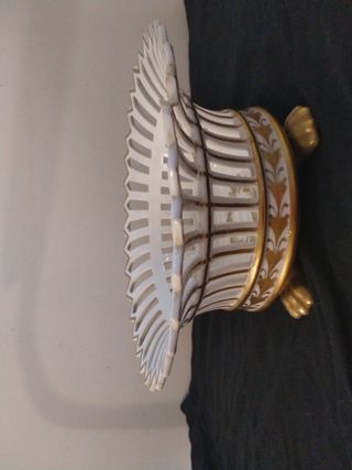 Frutero porcelana antiguo