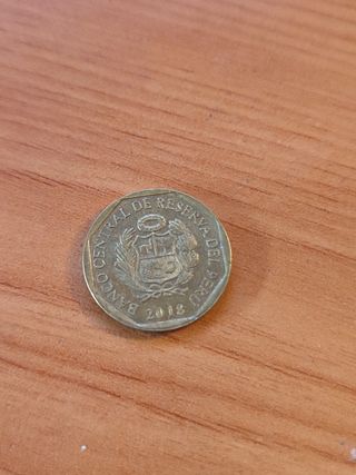 Moneda Peru 10 cnt 2018