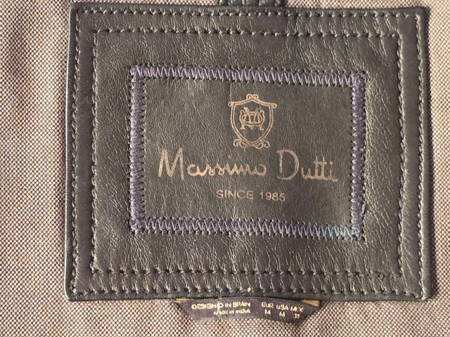 CAZADORA BIKER DE PIEL NEGRA DE MASSIMO DUTTI