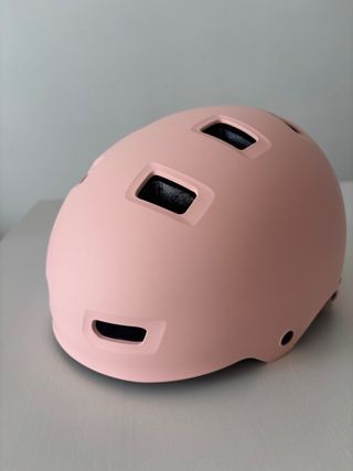 CASCO ROSA INFANTIL DECATHLON TALLA S (52-55cm)