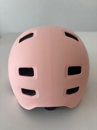 CASCO ROSA INFANTIL DECATHLON TALLA S (52-55cm)