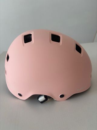 CASCO ROSA INFANTIL DECATHLON TALLA S (52-55cm)