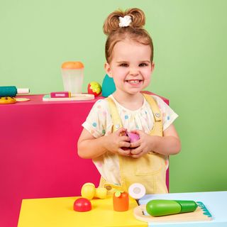 Juego de comida Battat - 6 verduras de madera