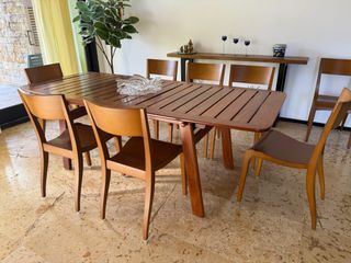 Teca Mesa extensible
 - 211cm