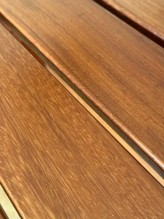 Mesa teca extensible comedor/ jardín 211cm 