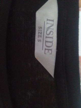 Camiseta Inside negra - Talla L